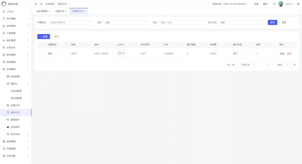 【全开源】多语言量化理财挖矿虚拟币交易源码/详细部署文档/前后端vue/服务端PHP