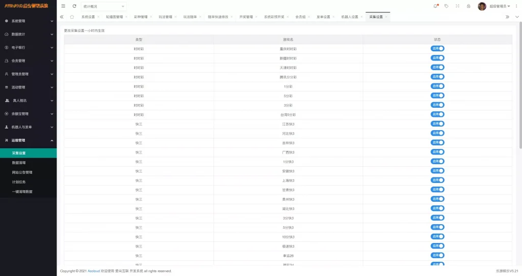 【全开源】海外多语言28系统 海外cp系统 批量预设开奖 时时彩游戏 28游戏 28竞猜源码 预设开奖 海外源码
