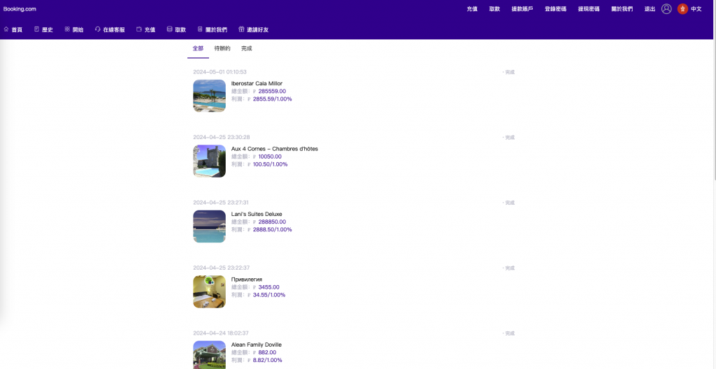 【全开源】海外多语言酒店刷单 pc手机自适应 最新版海外酒店抢单刷单系统 卡单连单 前端uinapp