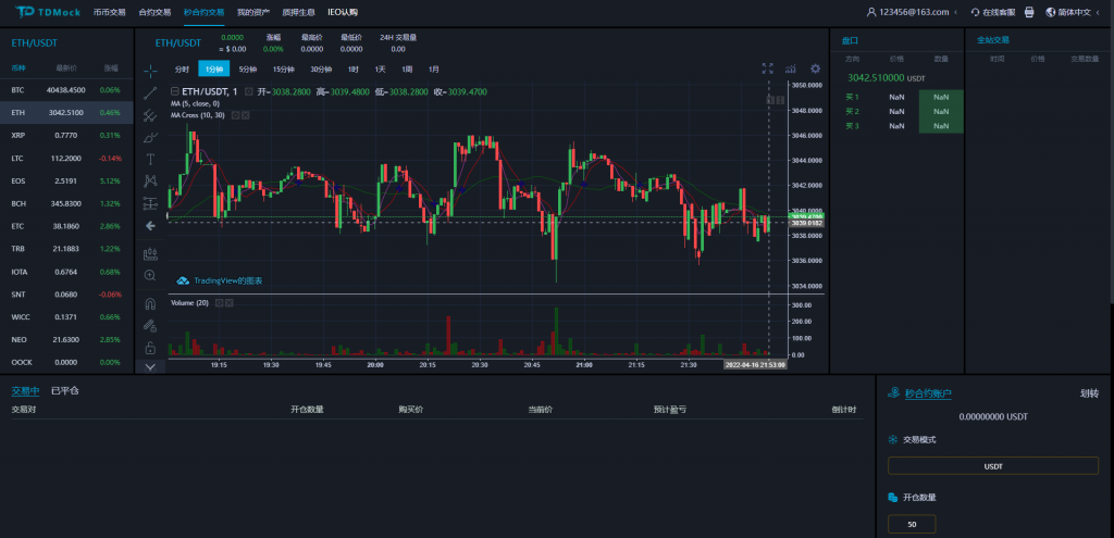 【全开源】全新多语言交易所 二开平台币 Bbank交易所 后台预生成K线 质押生息 IEO认购 币币合约