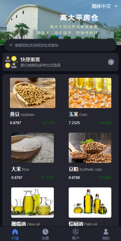 【全开源】新版微交易 二开版微交易系统 重构版海外微盘系统 粮食微盘系统 K线正常 二开微盘