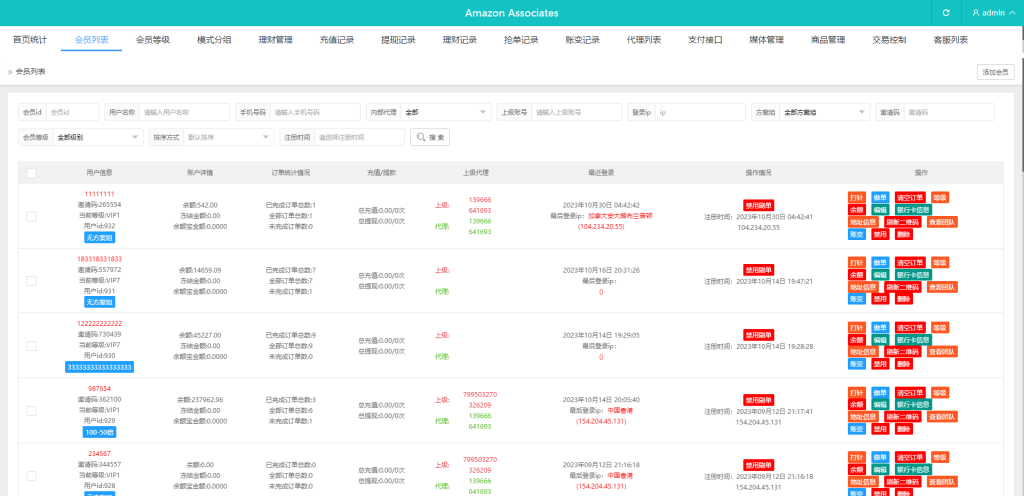 【全开源】全新多语言 海外刷单抢单系统 分组打针做单 订单自动匹配 连单卡单