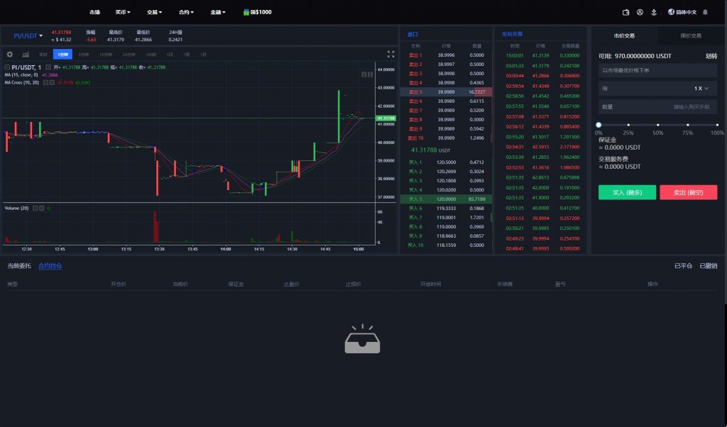 【全开源】全新多语言 二开版 海外交易所系统 锁仓认购 合约插针 币币期权杠杆交易 uniapp vue